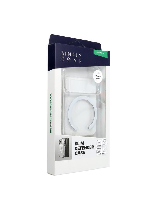 ROAR futerał SLIM DEFENDER kompatybilny z MagSafe do IPHONE 17 Pro transparentny
