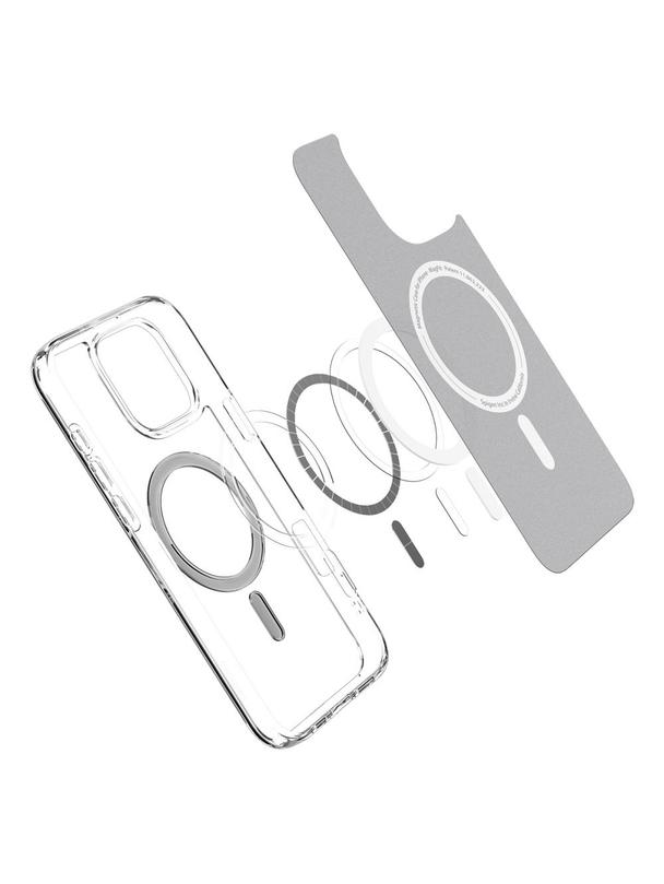 SPIGEN futerał ULTRA HYBRID MAG kompatybilny z MagSafe do IPHONE 16 Pro graphite