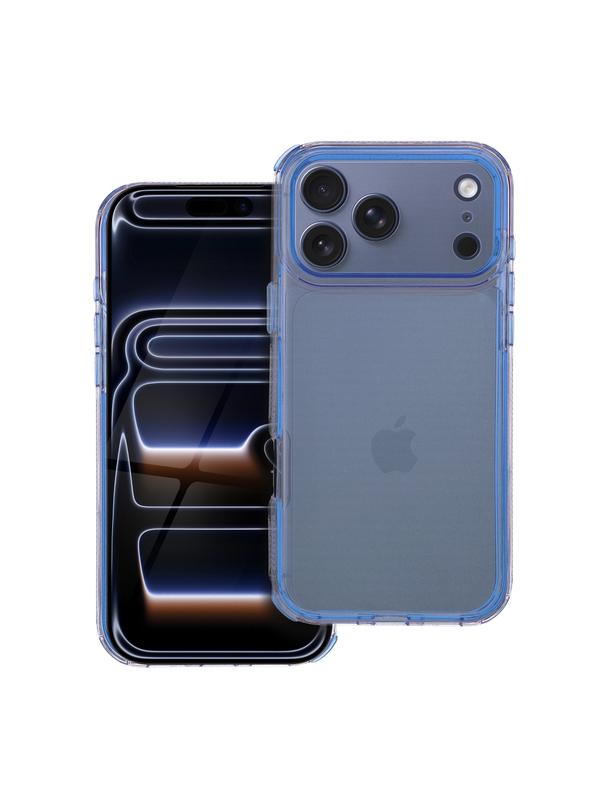 Futerał MATRIX CLEAR do IPHONE 17 Pro Max niebieski