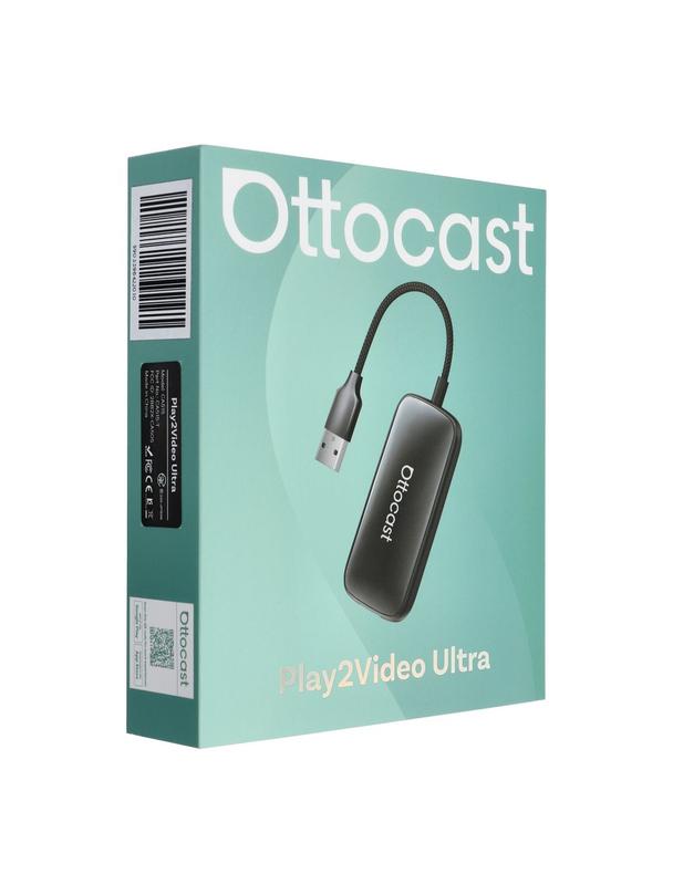 Bezprzewodowy Adapter samochodowy OTTOCAST Play2Video  CA515-T czarny