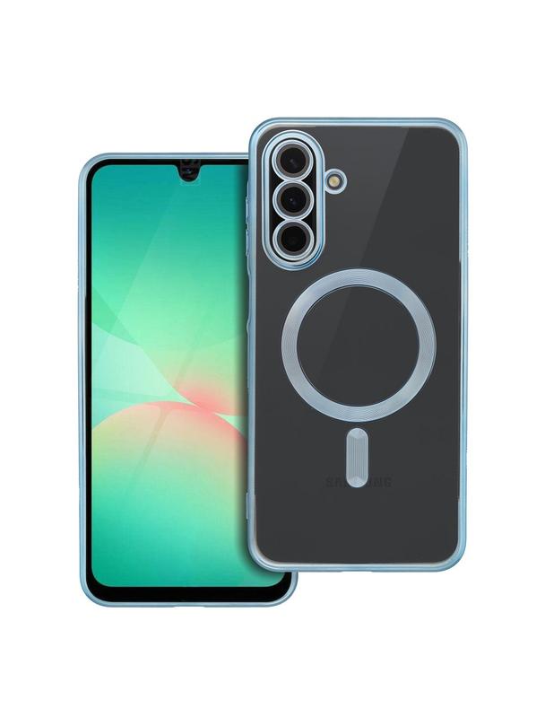 Futerał ELECTRO MAG COVER kompatybilny z MagSafe do SAMSUNG A26 niebieski