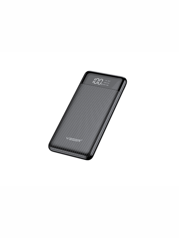 Powerbank Veger L11 (W1087) 10000 mAh czarny