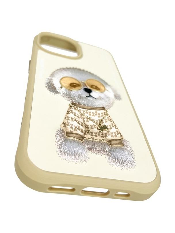 NIMMY futerał GLASSES COOL DOG do IPHONE 15 khaki