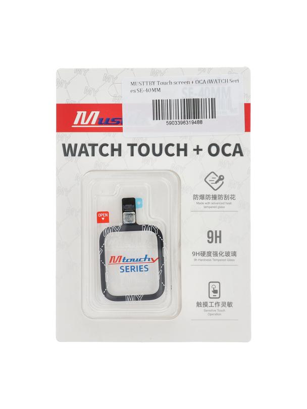 MUSTTBY Ekran dotykowy + OCA do Apple Watch Seria SE-40MM