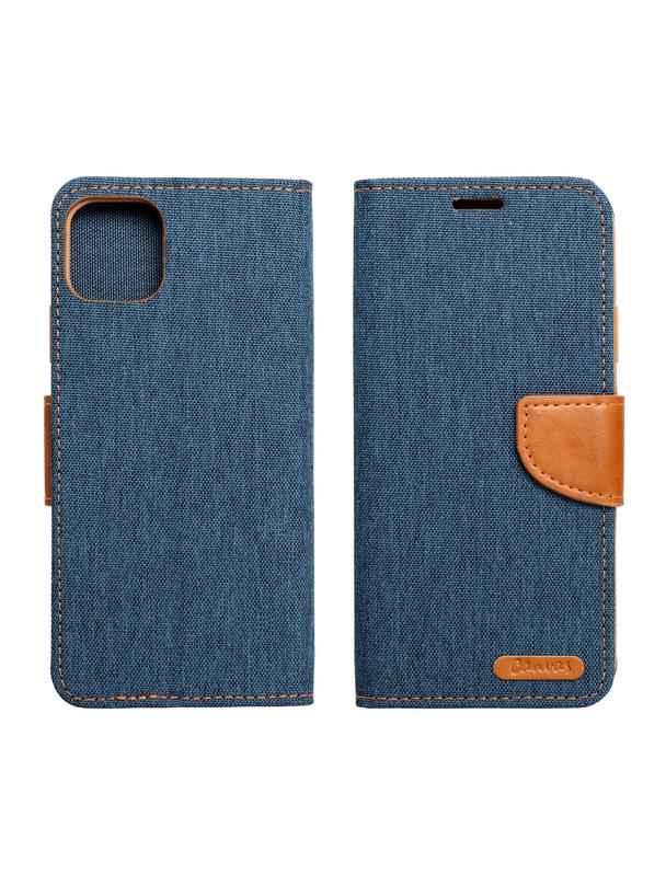 Kabura CANVAS Book do SAMSUNG A52 5G / A52 LTE ( 4G ) / A52s 5G granatowy