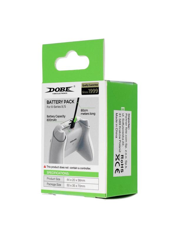 Akumulator do padów XBOX Series X / S 800mAh TYX-2610B biały