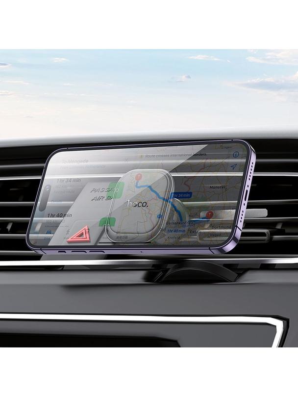 Uchwyt na telefon do samochodu magnetyczny Hoco do kratki H29 czarny