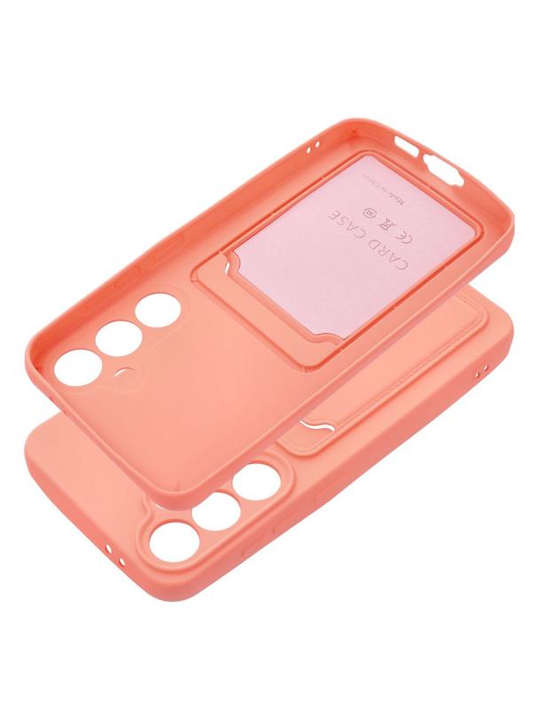 Futerał CARD CASE do SAMSUNG S24 FE różowy