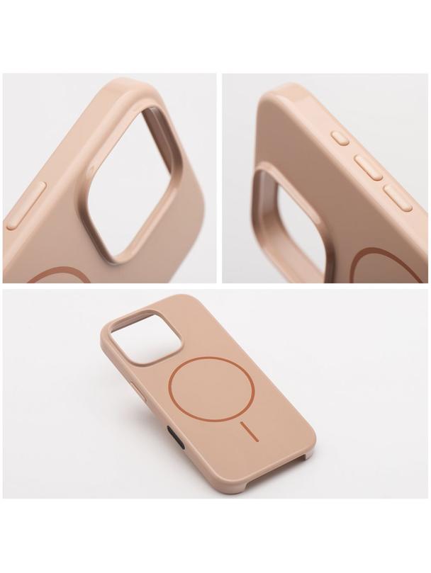 Glossy Mag Cover kompatybilny z MagSafe pasuje do IPHONE 17 PRO pustynny złoty