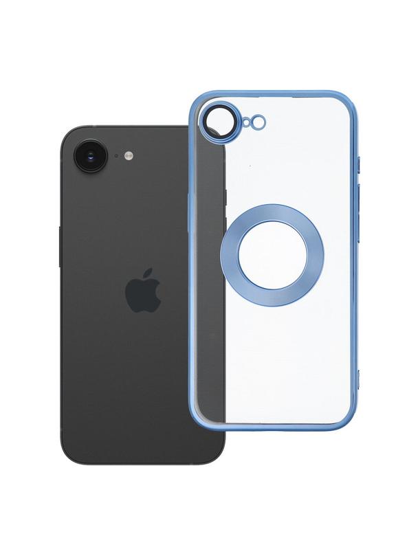 Futerał do iPhone 16e (SE 4 2025) Glam niebieski