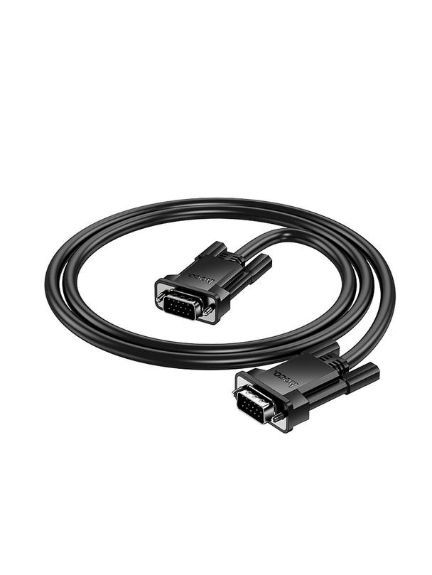 Kabel VGA do VGA Hoco HD 1080p 2 m US11 czarny