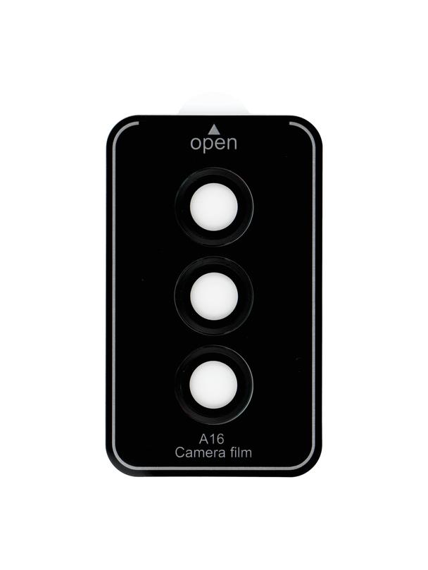 Osłona aparatu PROTECTOR 9H + aplikator do SAMSUNG A16 czarna