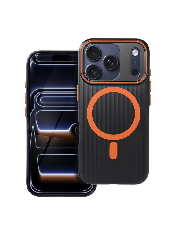 Futerał SIMPLY kompatybilny z MagSafe do IPHONE 17 Pro tytan czarny