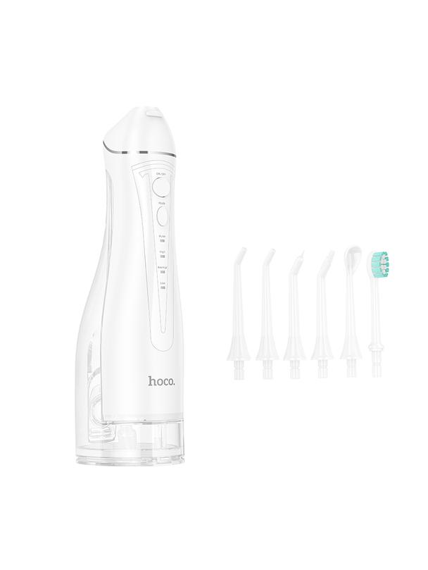 Irygator do płukania jamy ustnej Hoco IPX7 300 ml HP63 biały