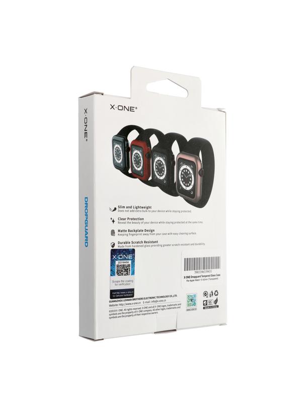 Futerał X-ONE Dropguard - do Apple Watch seria 10/11 42mm transparentny