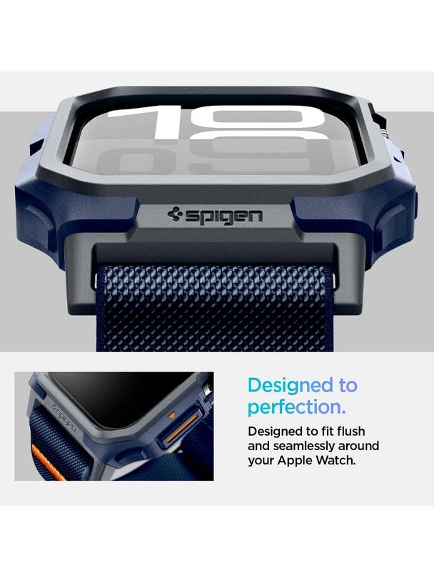 Futerał SPIGEN Lite Fit ”PRO” do Apple Watch 10 (46 MM) navy blue