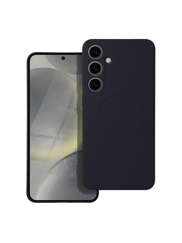 Futerał SILICONE MAG COVER kompatybilny z MagSafe do SAMSUNG A07 czarny
