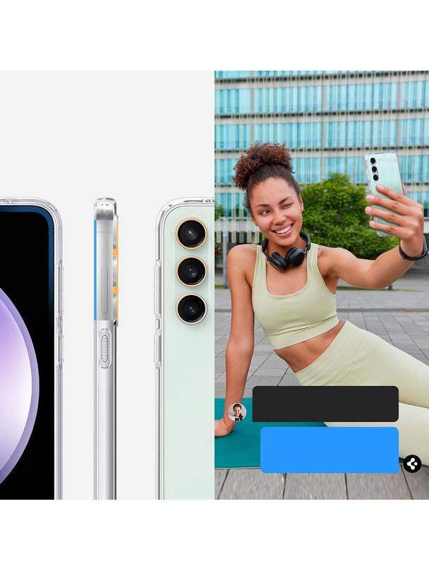 SPIGEN futerał LIQUID CRYSTAL do SAMSUNG S23 FE transparent