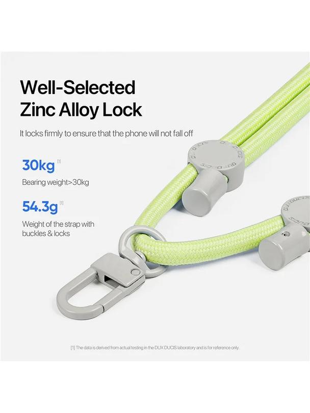 DUX DUCIS Plaz - smycz do telefonu seledynowa