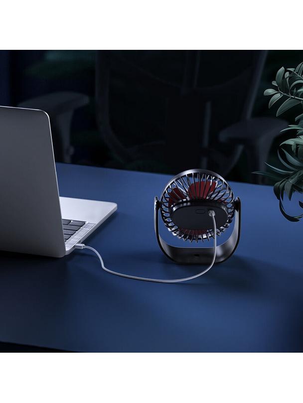 Wentylator / wiatrak biurkowy LLD-F82 niebieski