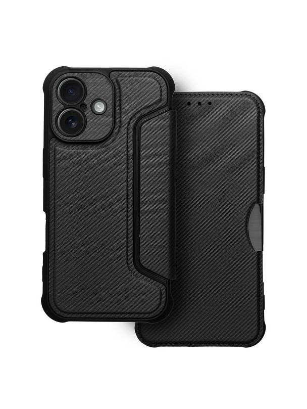 Kabura RAZOR Book do IPHONE 16 Plus czarny