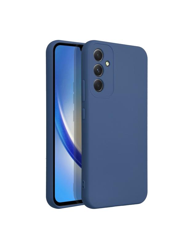 Futerał SILICONE do SAMSUNG A34 5G niebieski