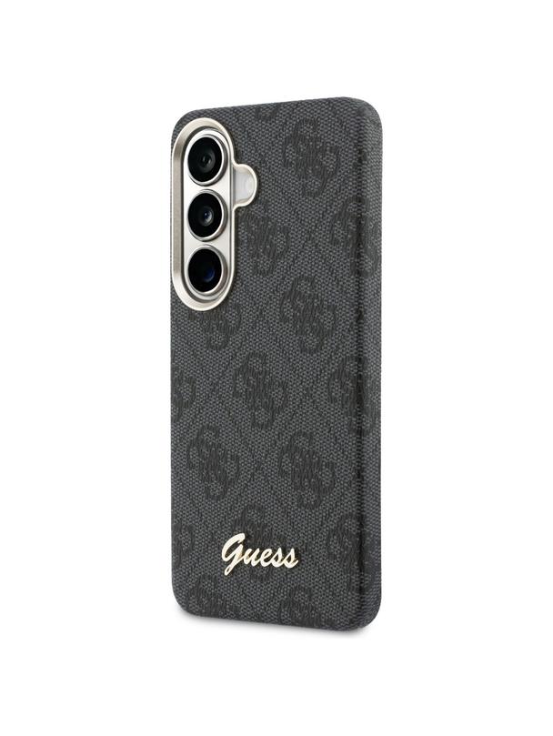 GUESS futerał do SAMSUNG S26 GUHMS26S5P4FWMSK (4G Script MagSafe) czarny