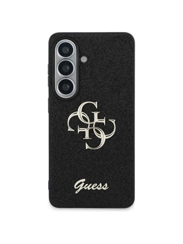 GUESS futerał do SAMSUNG S26 GUHCS26SHG4SGK (Fixed Glitter 4G Big Metal Logo) czarny