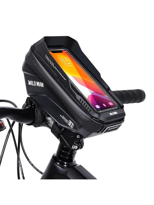 WILDMAN sakwa rowerowa na kierownicę na zamek 1L (4" - 7") XT1 czarna