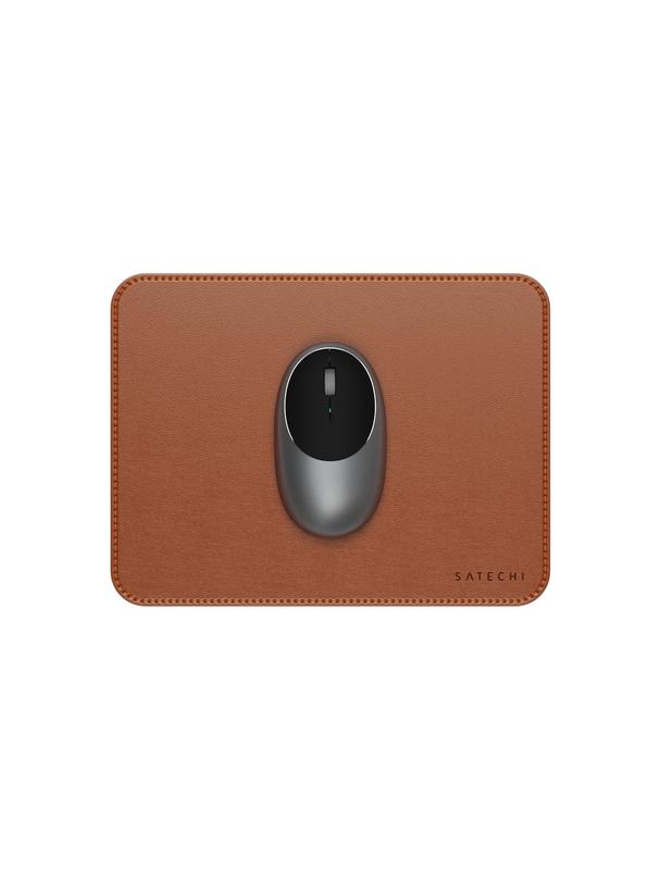 SATECHI podkładka pod mysz ze skóry wegańskiej ST-LMPN brązowa