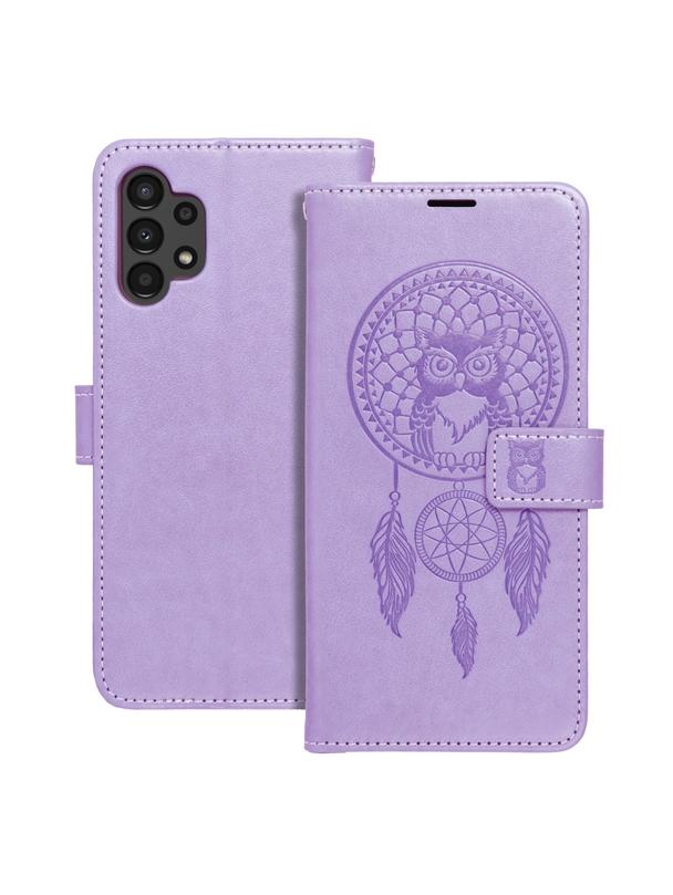 Kabura MEZZO Book do SAMSUNG A13 4G łapacz snów fioletowy