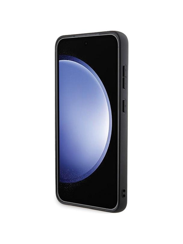 KARL LAGERFELD futerał do SAMSUNG S24 KLHCS24SGSAKCPK (GRIPSTAND SAFFIANO KC PINS) czarny