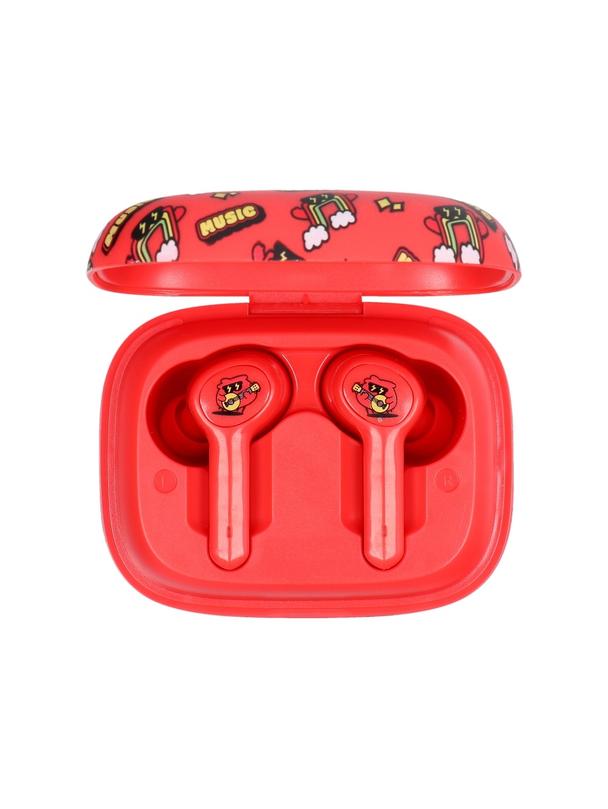Słuchawki bezprzewodowe douszne Jellie Monster TWS YLFS-06BT czerwone