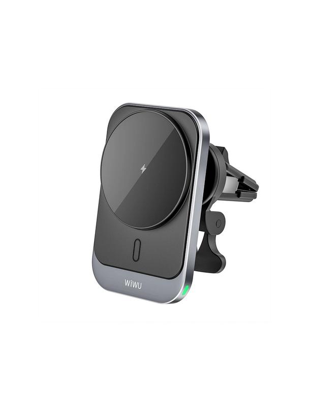 WiWU - Uchwyt samochodowy magnetyczny CH314 na kratkę wlotu z ładowaniem bezprzewodowym 15W