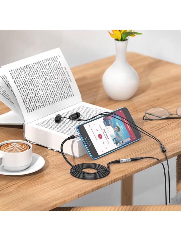 Kabel AUX Jack 3,5 mm do Jack 3,5 mm Hoco 2 m UPA20 czarny