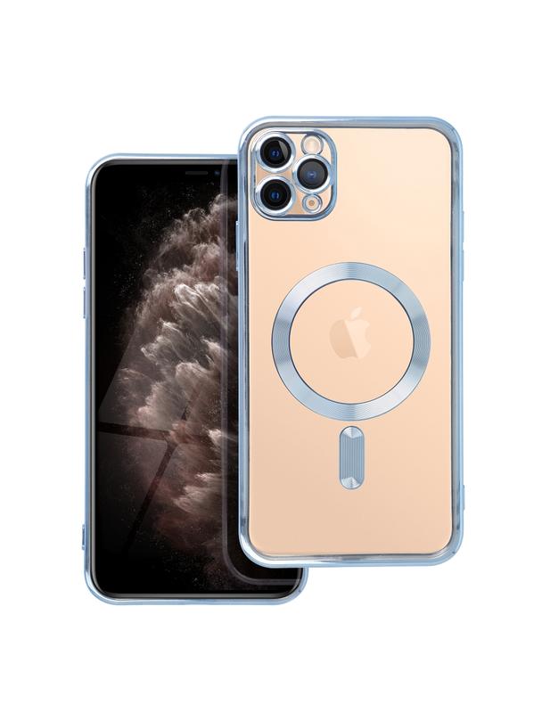Futerał ELECTRO MAG COVER kompatybilny z MagSafe do IPHONE 11 Pro Max niebieski