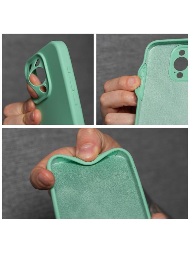 Futerał SILICONE 2mm do IPHONE 17 Pro Max miętowy
