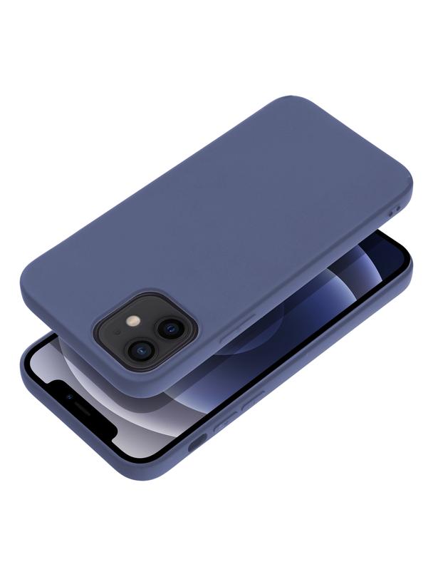 Futerał MATT do IPHONE 12 niebieski