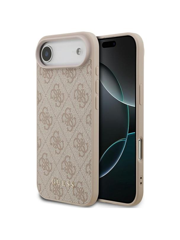 GUESS futerał do IPHONE 17 Air GUHCP17MG4GFPI (PU 4G Classic) różowy