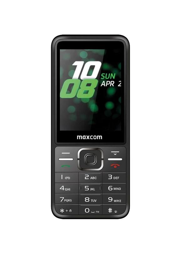 MAXCOM telefon komórkowy MM244 SE (L) czarny