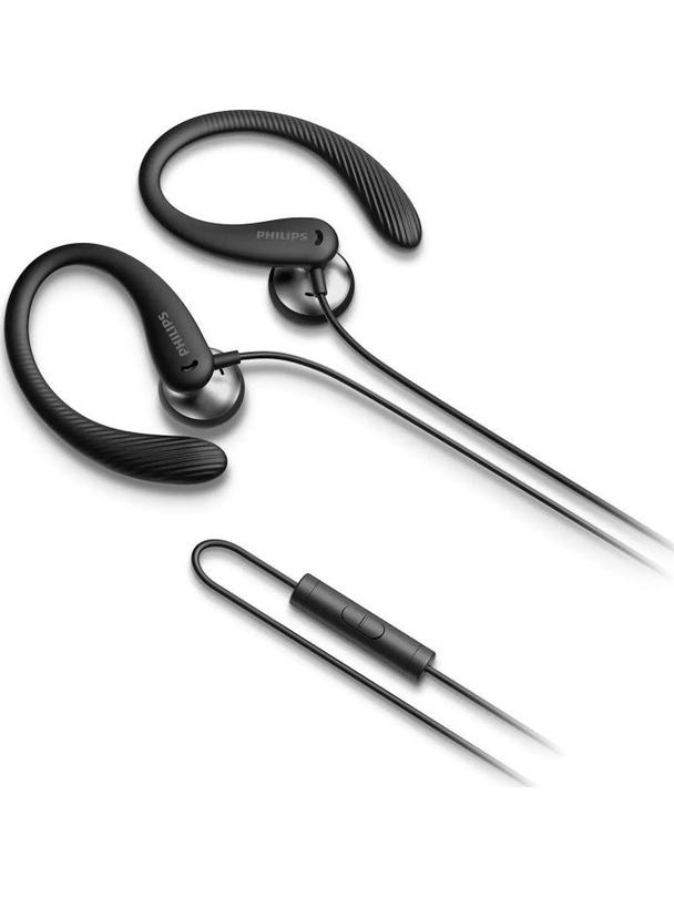 Słuchawki przewodowe douszne Jack 3,5 mm Philips TAA1105BK/00 czarne