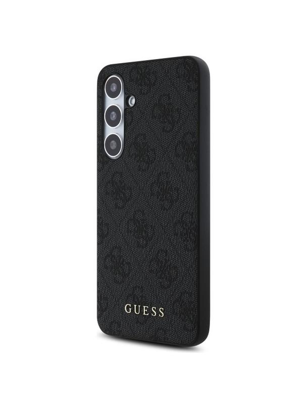 GUESS futerał do SAMSUNG S24 FE GUHCS24FEG4GFGR (HC PU 4G Metal Logo) szary