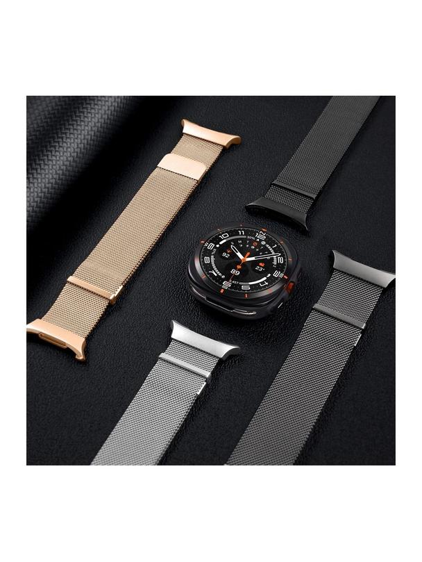 DUX DUCIS pasek MILANESE magnetyczny ze stali nierdzewnej 47 mm czarny