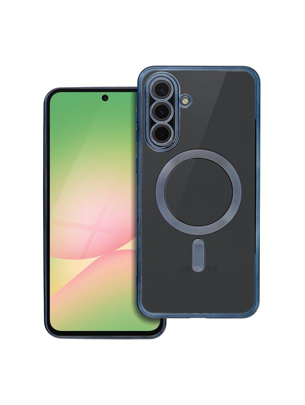 Futerał ELECTRO MAG COVER kompatybilny z MagSafe do SAMSUNG A56 tytanowy niebieski