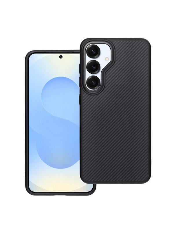 Etui na Samsung S25 Carbon Elite Mag Cover zgodny z MagSafe czarny