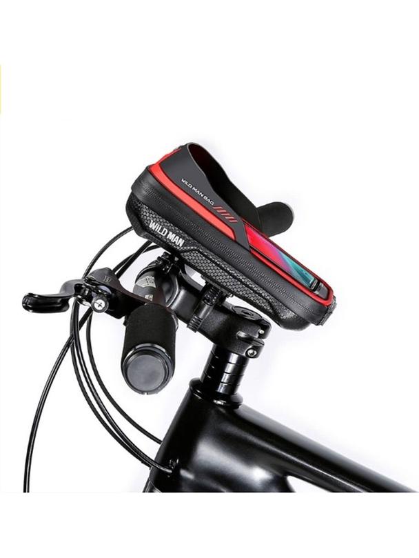 WILDMAN sakwa rowerowa na kierownicę na zamek 0,5L (4" - 7") ES16 czarna