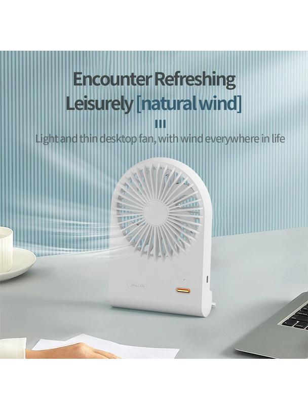 Wentylator / wiatrak biurkowy HX-125 biały