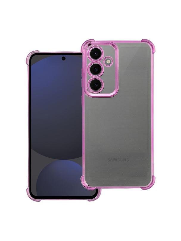 Futerał ANTISHOCK ELECTRO do SAMSUNG S24 FE purpurowy