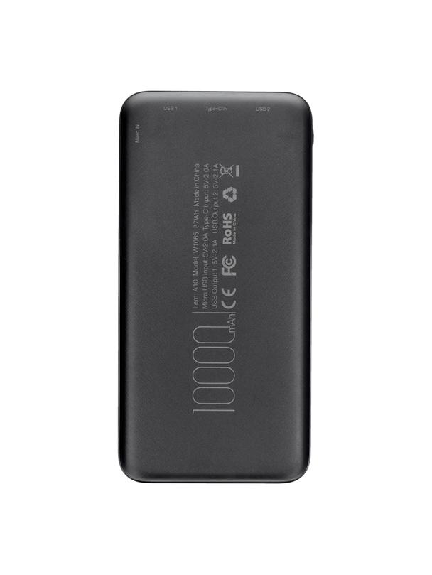 Powerbank Veger A10 (W1065) 2A 10000 mAh czarny