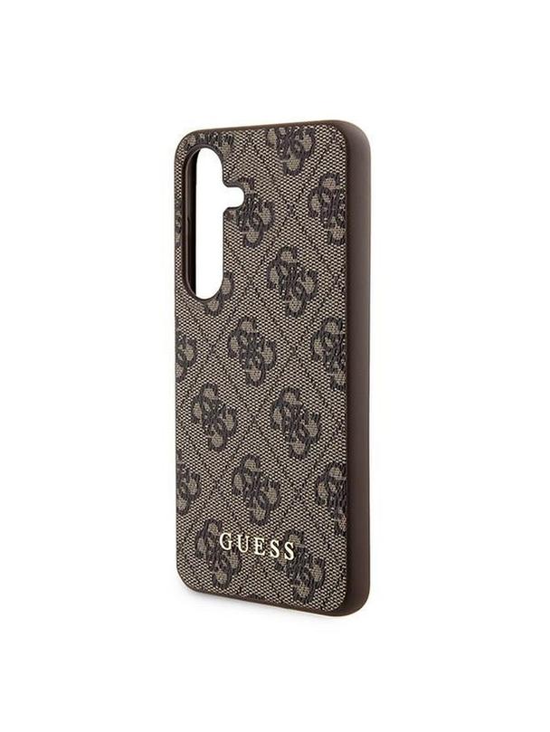 GUESS futerał do SAMSUNG A55 GUOHCSA55G4GFBR (PU 4G Classic Metal Logo) brązowy